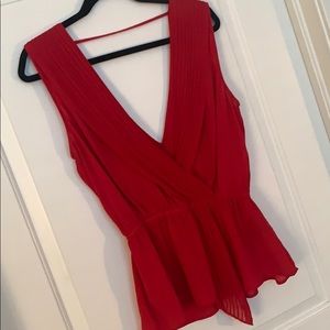 Bebe dressy tank top blouse